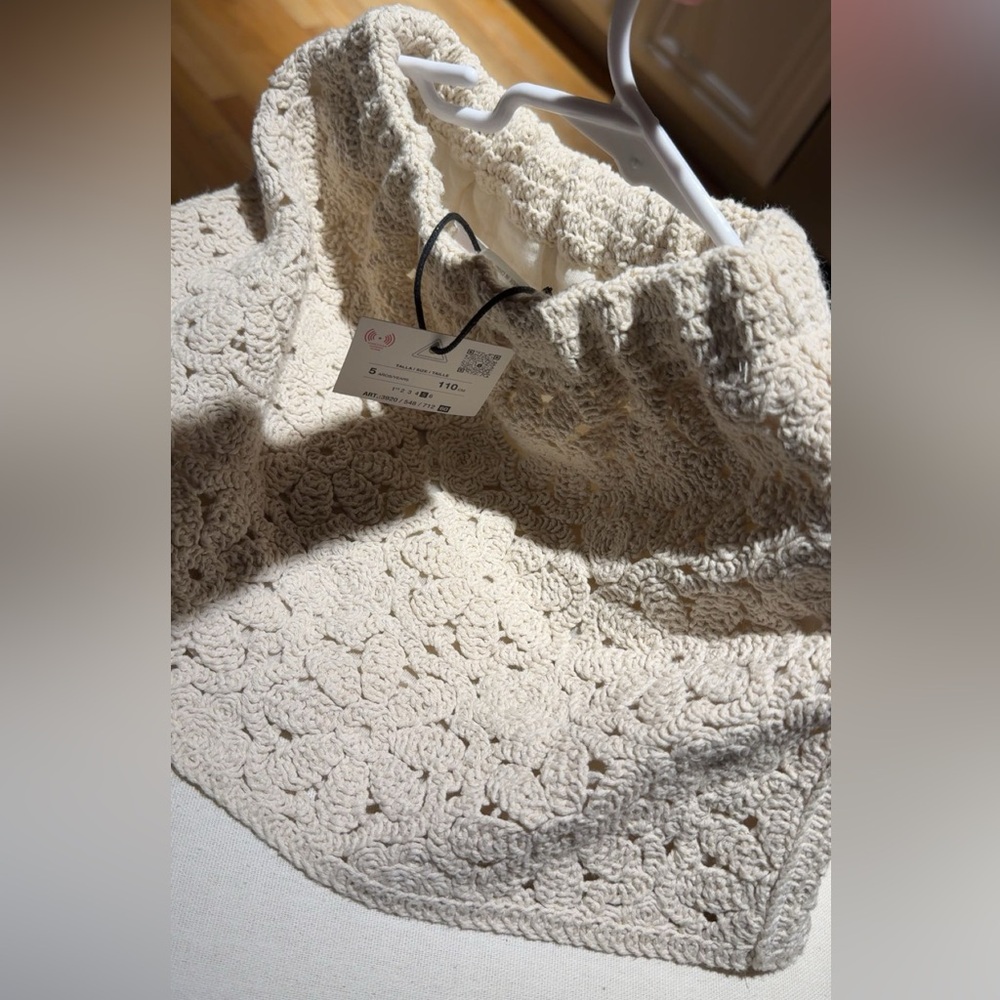Zara toddler crochet skirt size 4T